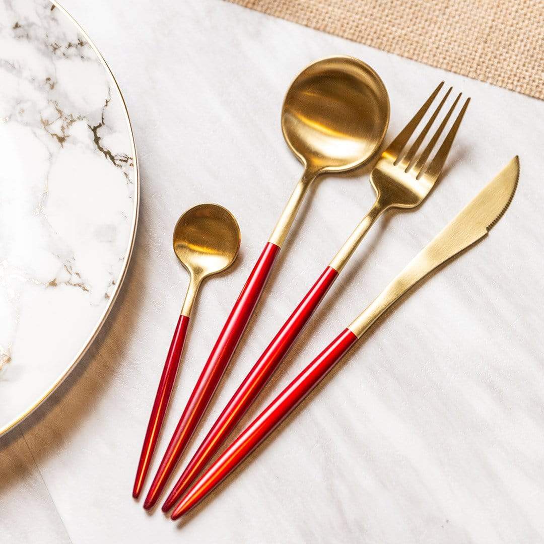 Elegant Dining Set | France-Inspired 16 or 24 Piece Tableware for Stylish Entertaining 4