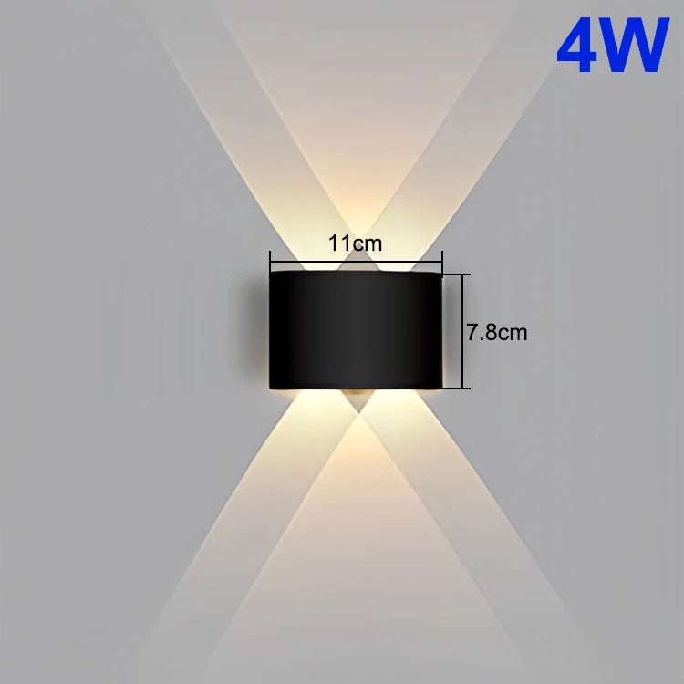 Elegant LED Wall Lights | Waterproof Up and Down Sconce Lighting | Versatile Indoor & Outdoor Use 10
