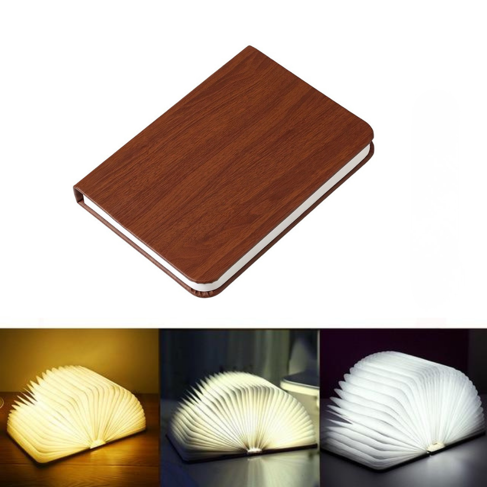 Lumibook | Cordless Table Lamp with 360° Foldable Design | Eco-Friendly Lighting for Versatile Use 8