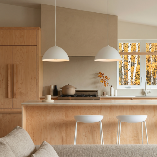 Modern Dome Pendant Light | Adjustable Height Illumination | Perfect for Kitchen Island Lighting 1