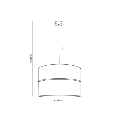 Nicol Collection | Black Pendant Light with Soft Ambient Glow | Scandinavian Design for Cozy Spaces