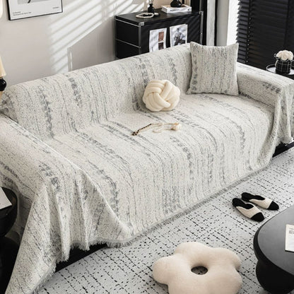 Almond Crest | Couch Cover with Luxurious Chenille Fabric | Stylish Protector for Pets and Everyday Comfort 8