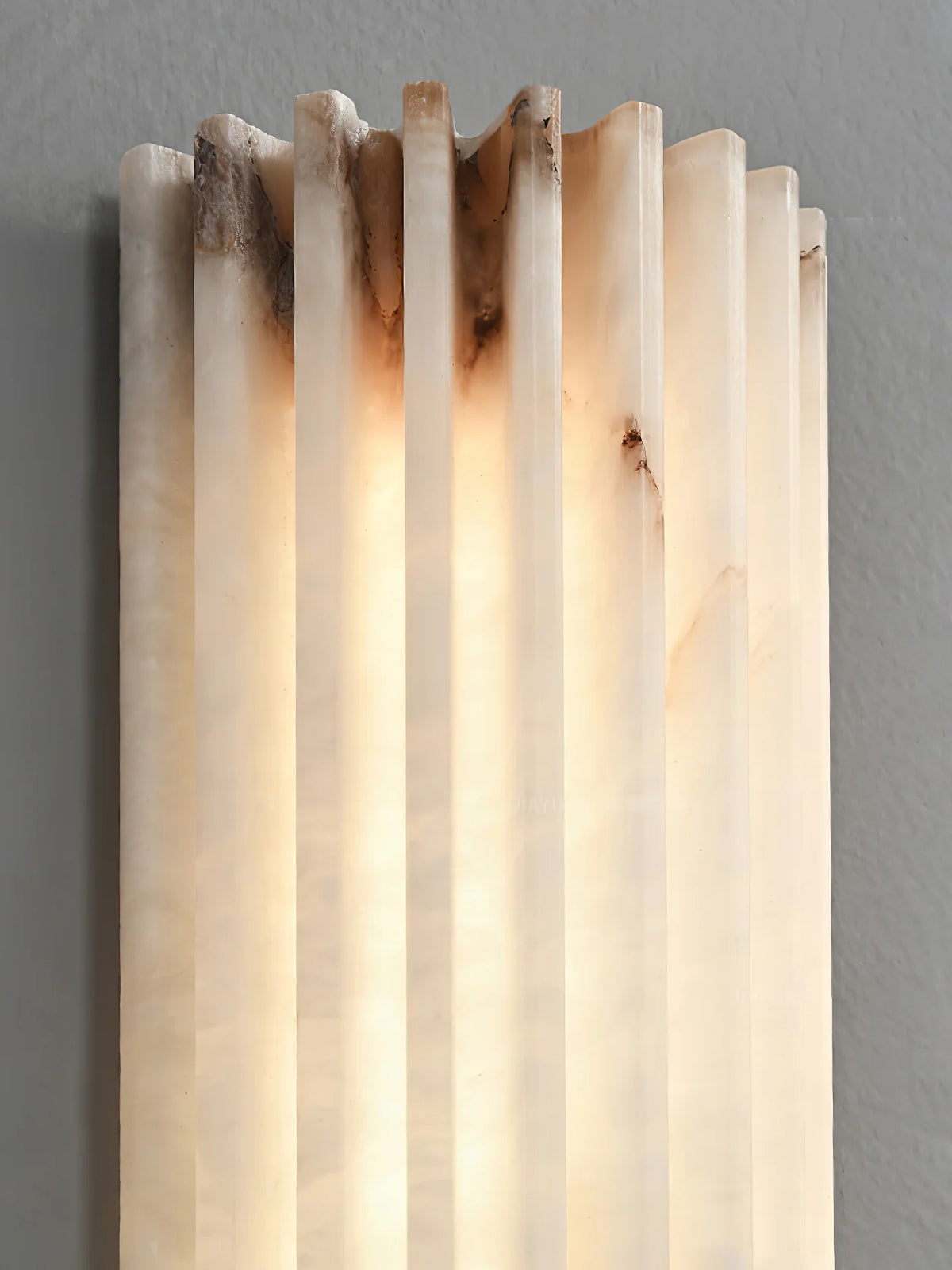 Elegant Alabaster Wall Sconce Light with Soft Glow Design | Ambient Lighting for Warm Atmosphere