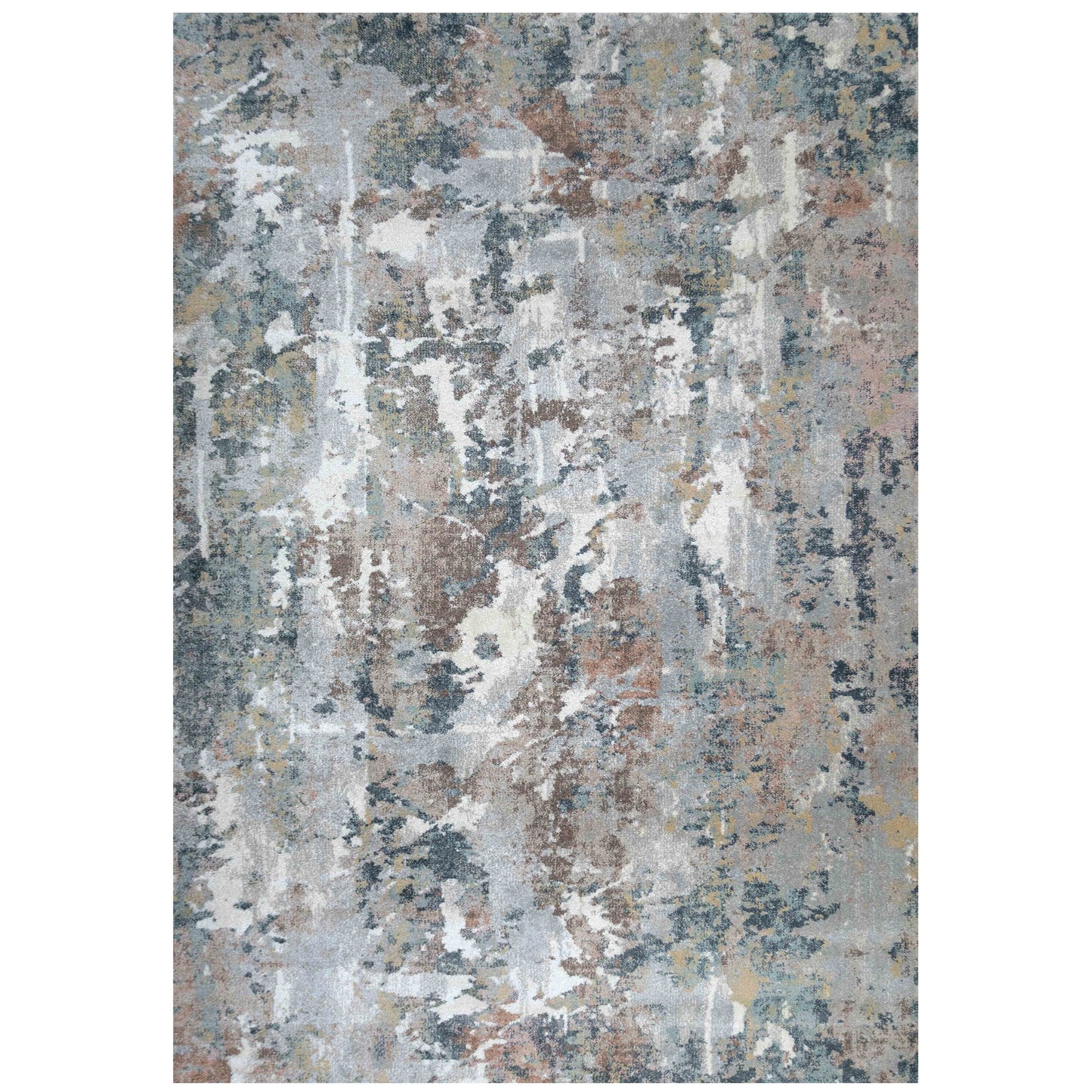 Artisan Collection | Soft Modern Blue Grey Rug with Canvas Effect | Elegant Home Decor for Calming Atmosphere 0