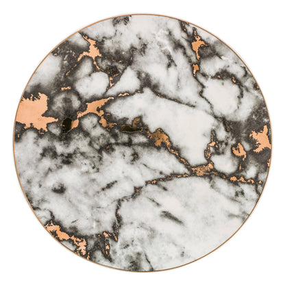 Artisan Plate Collection | Fine Porcelain Dinner Plates with Gilded Corners | Elegant Design for Vibrant Dining 4