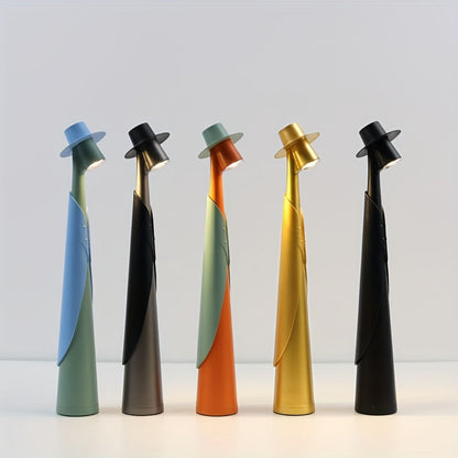 Artistic LED Desk Lamp | Rechargeable Cordless Table Lamp with Touch Control | Modern Design for Creative Illumination 2