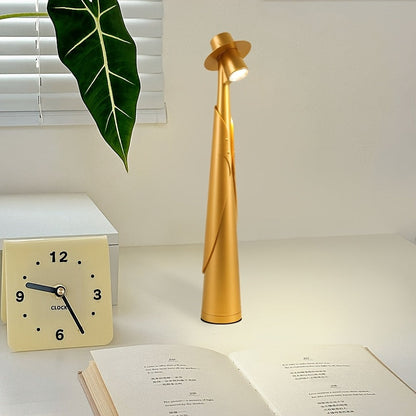 Artistic LED Desk Lamp | Rechargeable Cordless Table Lamp with Touch Control | Modern Design for Creative Illumination 8