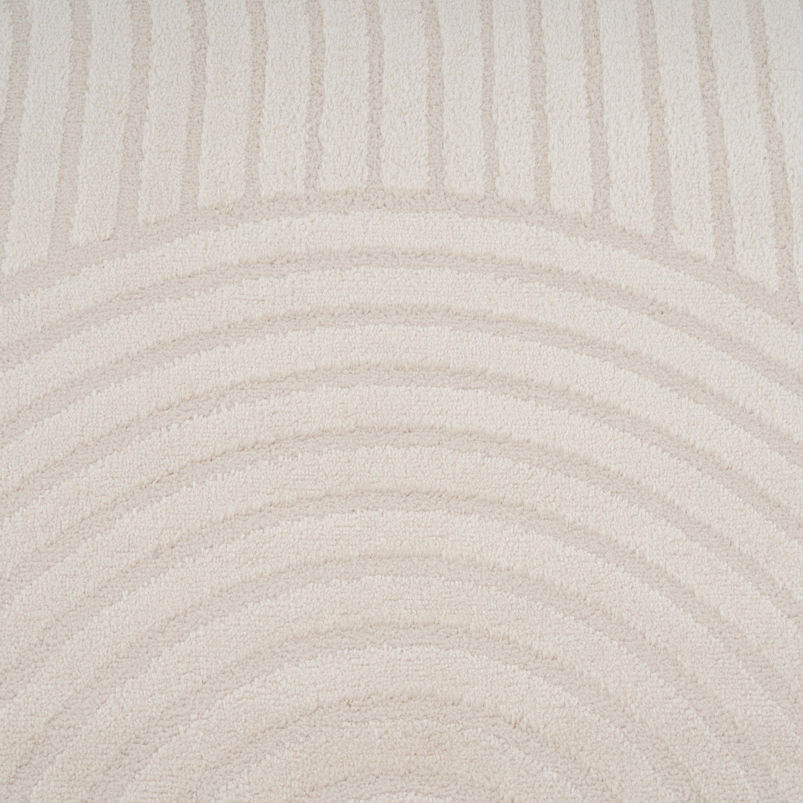 Boho Rug | Soft Cream Tufted Polyester with Unique Design | Cozy Decor for Warm Interiors 8