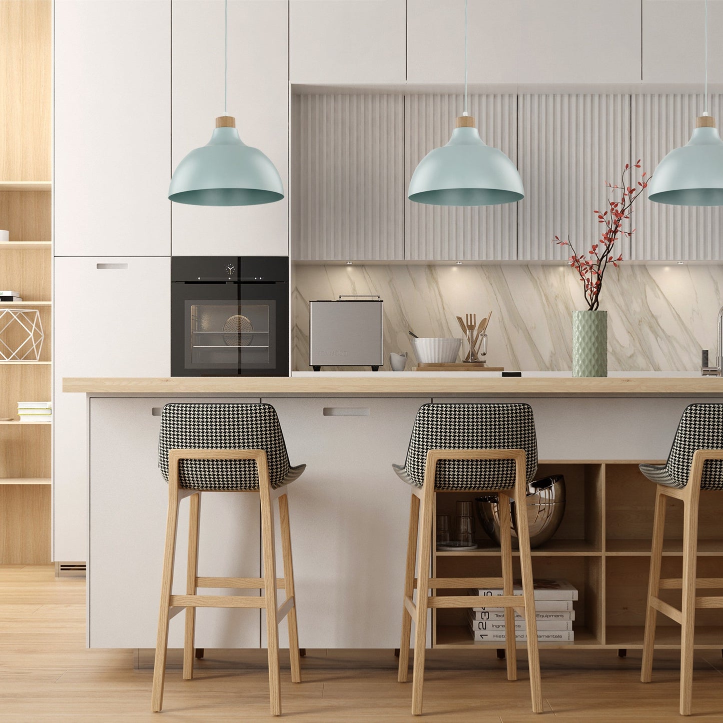 CAP Collection | Scandinavian Pendant Lighting with Adjustable Height | Modern Design for Versatile Home Decor 1