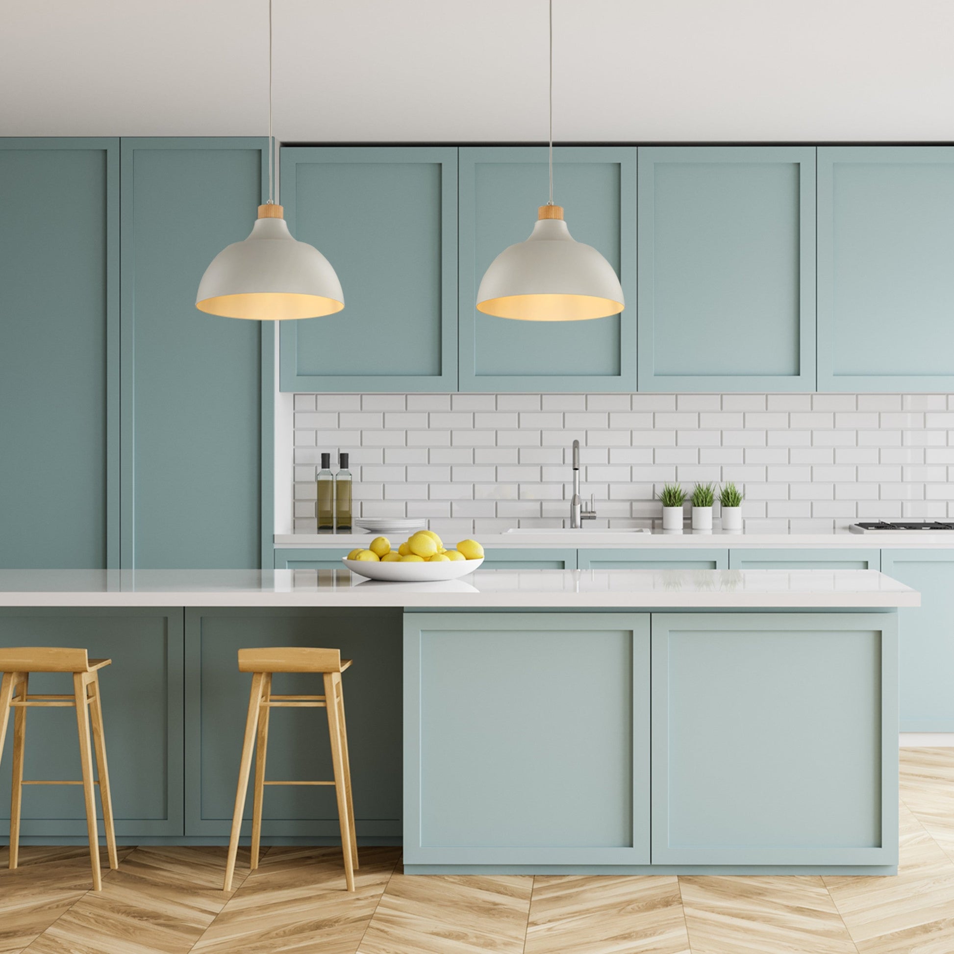CAP Collection | Scandinavian Pendant Lighting with Adjustable Height | Modern Design for Versatile Home Decor 4