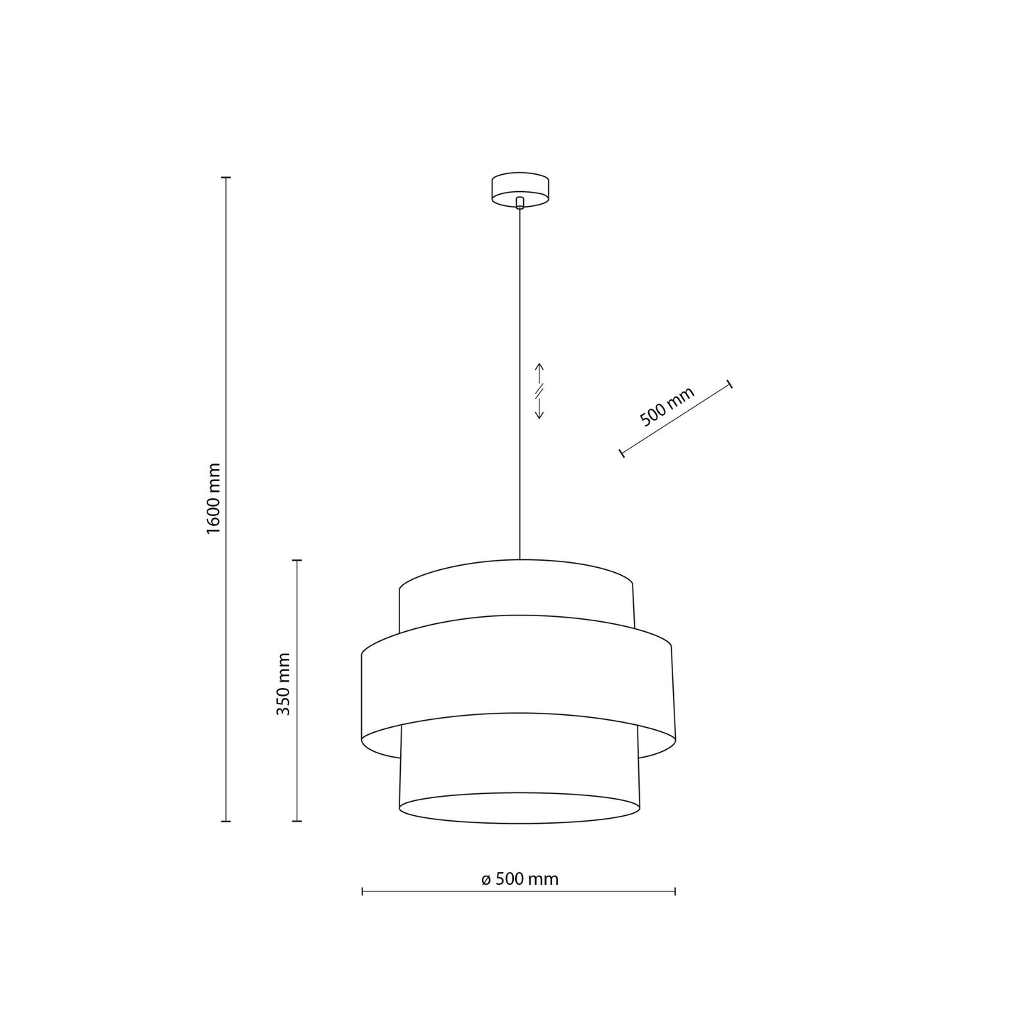 Calisto Jute | Large Kitchen Pendant Lighting with Layered Woven Shade | Warm Ambient Glow for Cozy Interiors 7