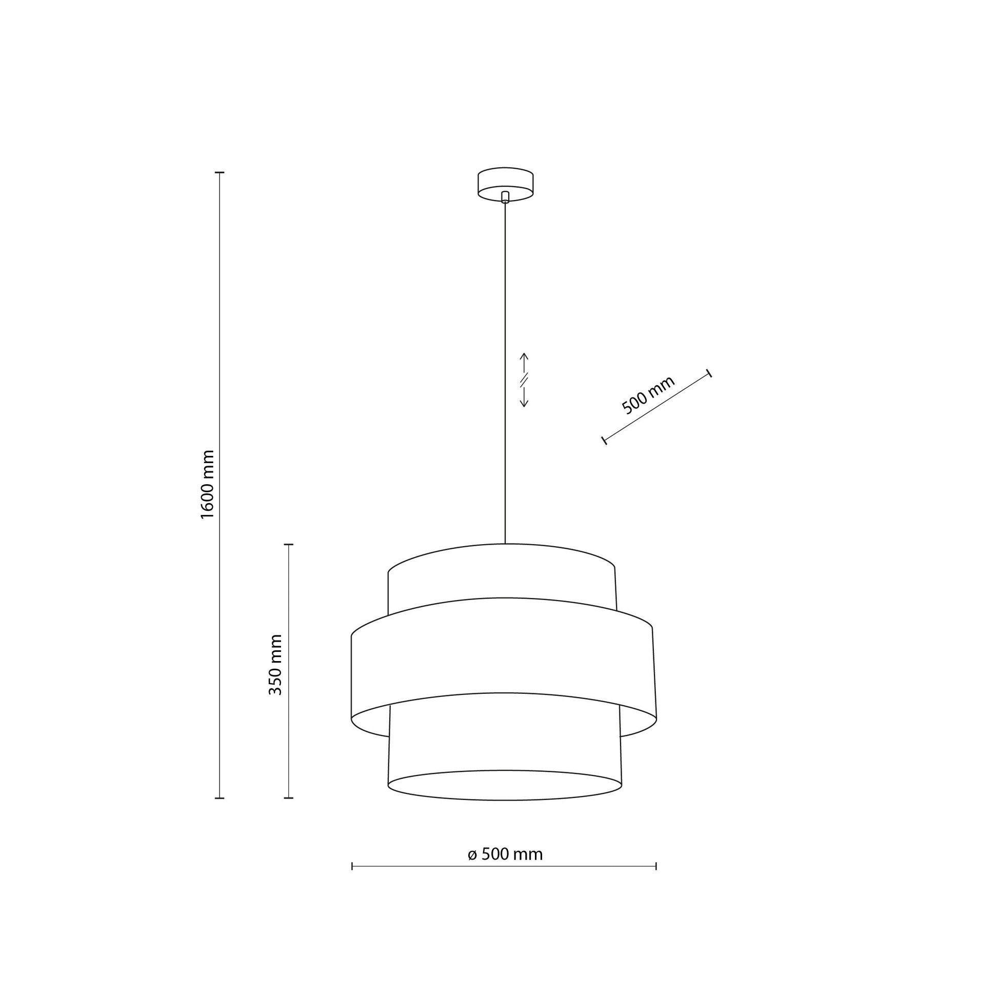 Calisto Jute | Large Kitchen Pendant Lighting with Layered Woven Shade | Warm Ambient Glow for Cozy Interiors 7