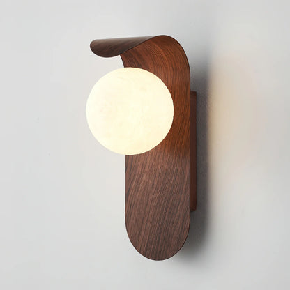 Carlyle | Plug-In Wall Lamp with Frosted Acrylic Globe | Damp Rated for Versatile Bathroom Use