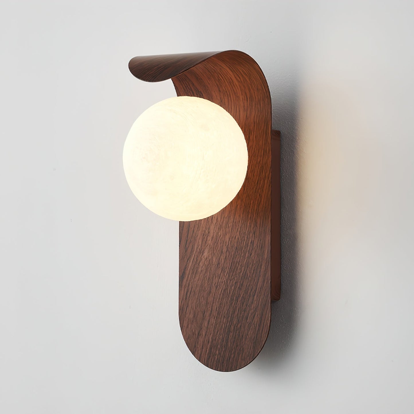 Carlyle | Plug-In Wall Lamp with Frosted Acrylic Globe | Damp Rated for Versatile Bathroom Use 2
