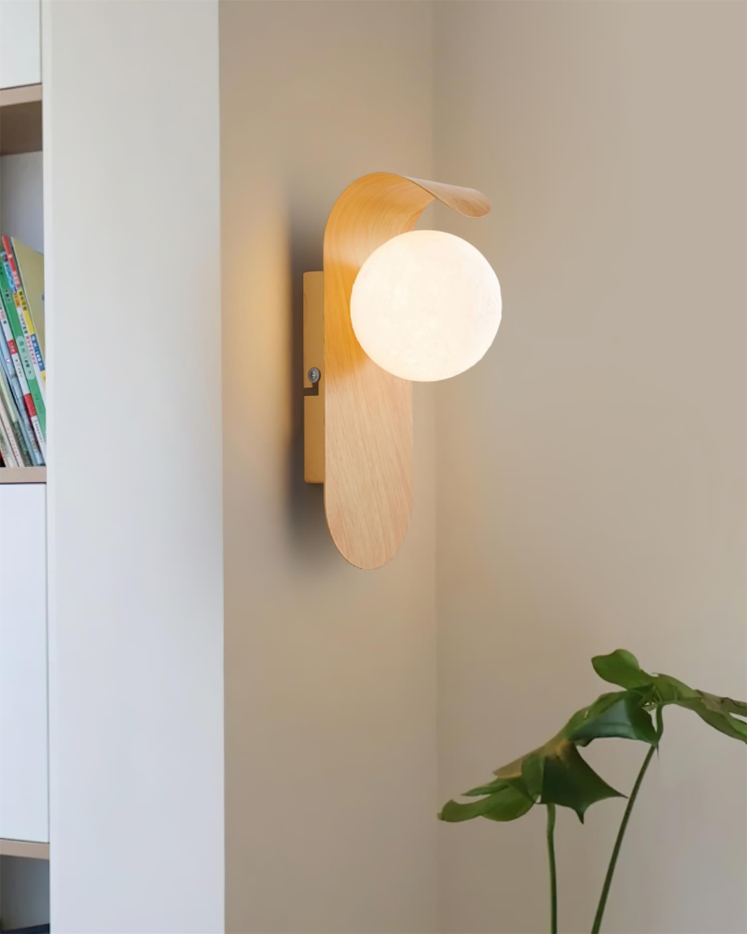 Carlyle | Plug-In Wall Lamp with Frosted Acrylic Globe | Damp Rated for Versatile Bathroom Use 4