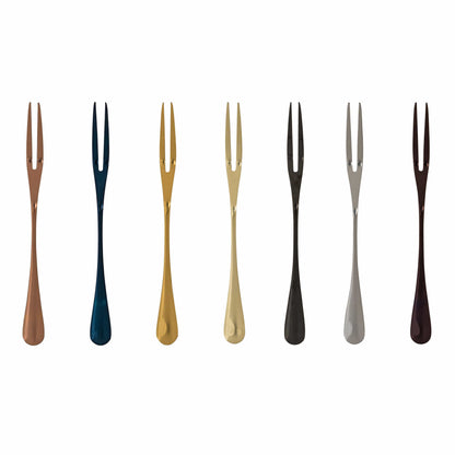 City Cutlery Series | Milan Fruit Fork with Vibrant Design | Perfect for Entertaining 0