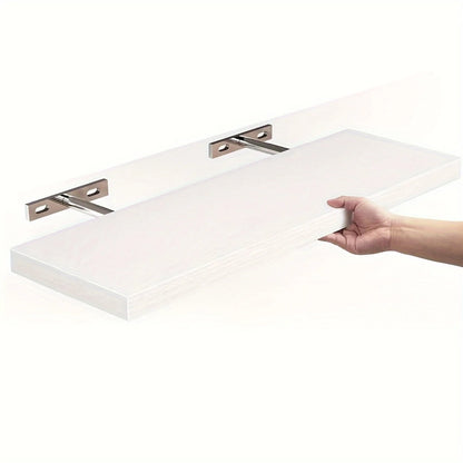 Classic Solid Wood Wall Shelf | Space-Saving Floating Design for Stylish Storage and Display 4