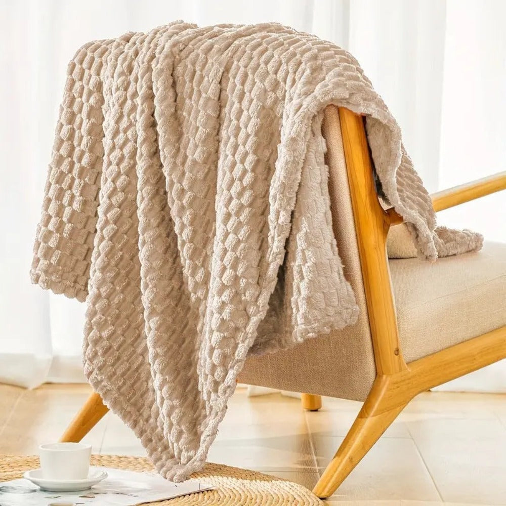 Comfort Collection | Fleece Throw Blanket with Ultra-Plush Softness | Cozy Accent for Year-Round Warmth 5