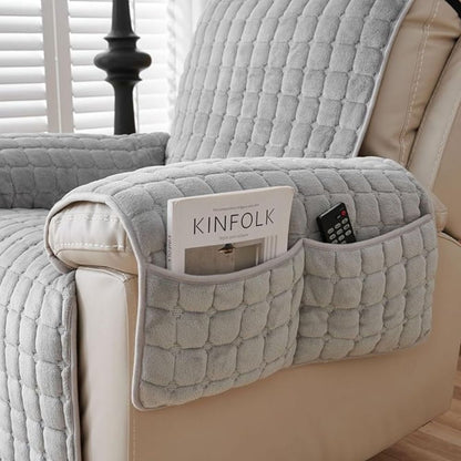 Comfort Cover | Quilted Recliner Chair Slipcover with Non-Slip Fit | Stylish Protection for Everyday Use 5