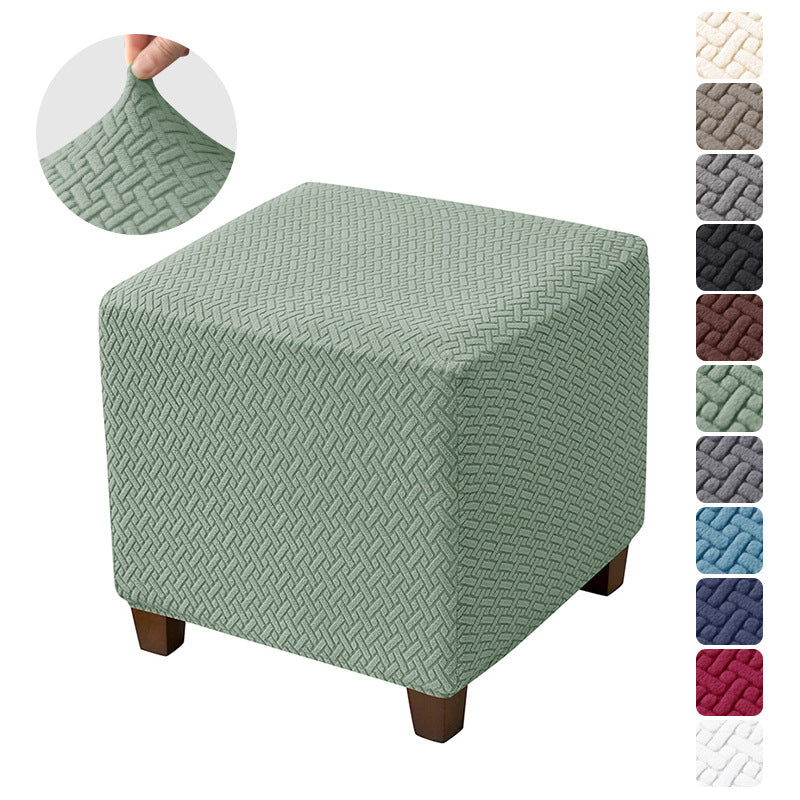 Comfort Haven | Ottoman Cover with Durable Fabric & Stylish Design | Pet-Friendly Protection for Your Furniture 0