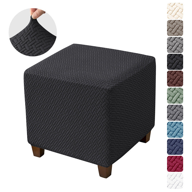 Comfort Haven | Ottoman Cover with Durable Fabric & Stylish Design | Pet-Friendly Protection for Your Furniture 2