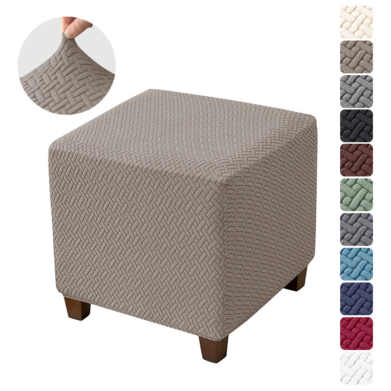 Comfort Haven | Ottoman Cover with Durable Fabric & Stylish Design | Pet-Friendly Protection for Your Furniture 5