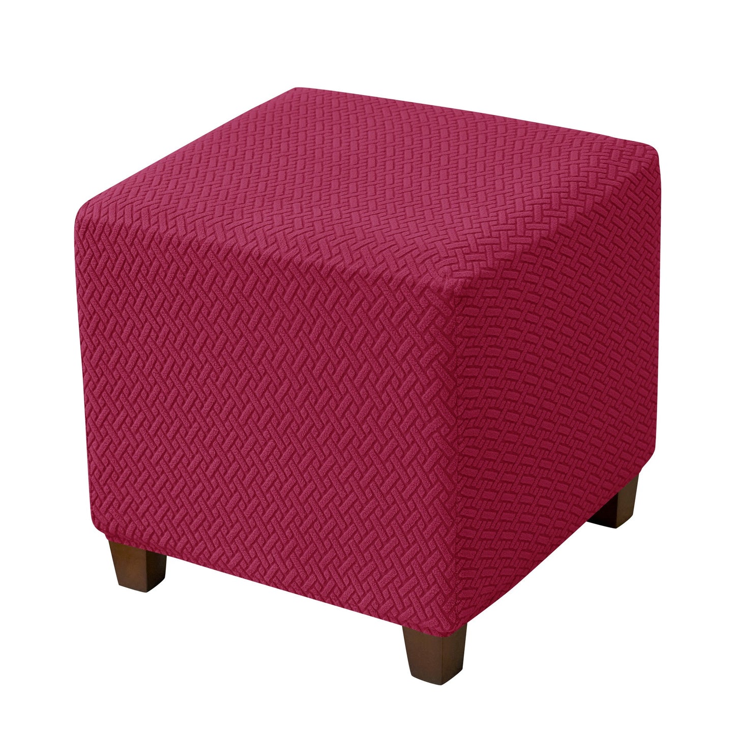 Comfort Haven | Ottoman Cover with Durable Fabric & Stylish Design | Pet-Friendly Protection for Your Furniture 8