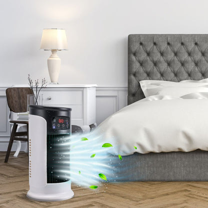Compact Portable Air Conditioner | 5-in-1 AC Unit with Humidifier & Oscillation | Energy-Efficient Cooling for Home & Office Comfort 0