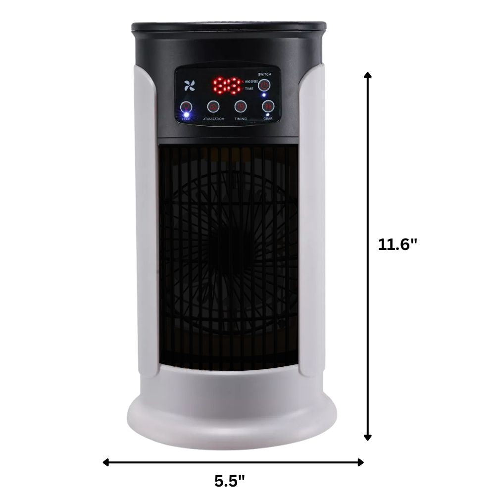 Compact Portable Air Conditioner | 5-in-1 AC Unit with Humidifier & Oscillation | Energy-Efficient Cooling for Home & Office Comfort 2