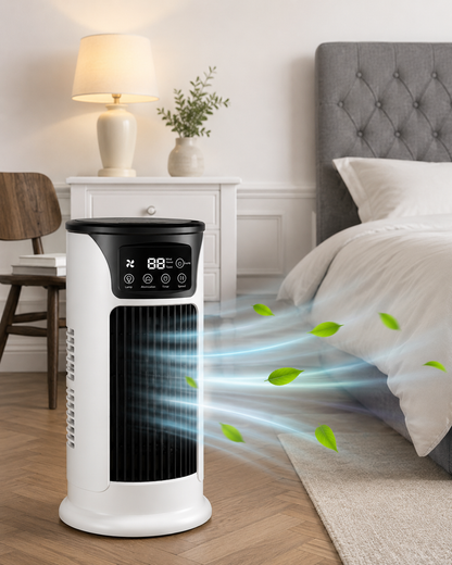 Compact Portable Air Conditioner | 5-in-1 AC Unit with Humidifier & Oscillation | Energy-Efficient Cooling for Home & Office Comfort 3