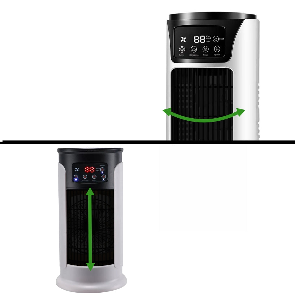 Compact Portable Air Conditioner | 5-in-1 AC Unit with Humidifier & Oscillation | Energy-Efficient Cooling for Home & Office Comfort 4
