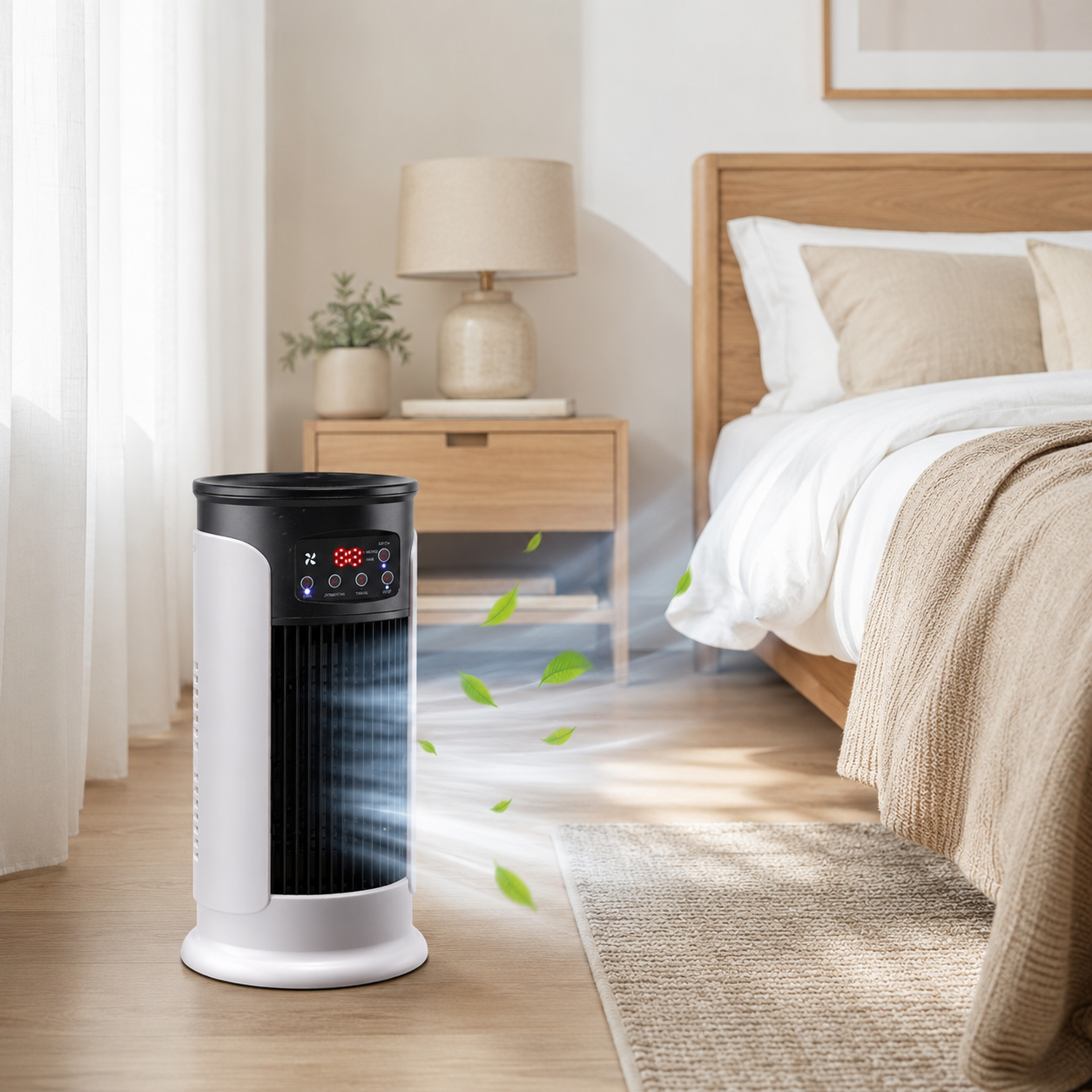 Compact Portable Air Conditioner | 5-in-1 AC Unit with Humidifier & Oscillation | Energy-Efficient Cooling for Home & Office Comfort 5