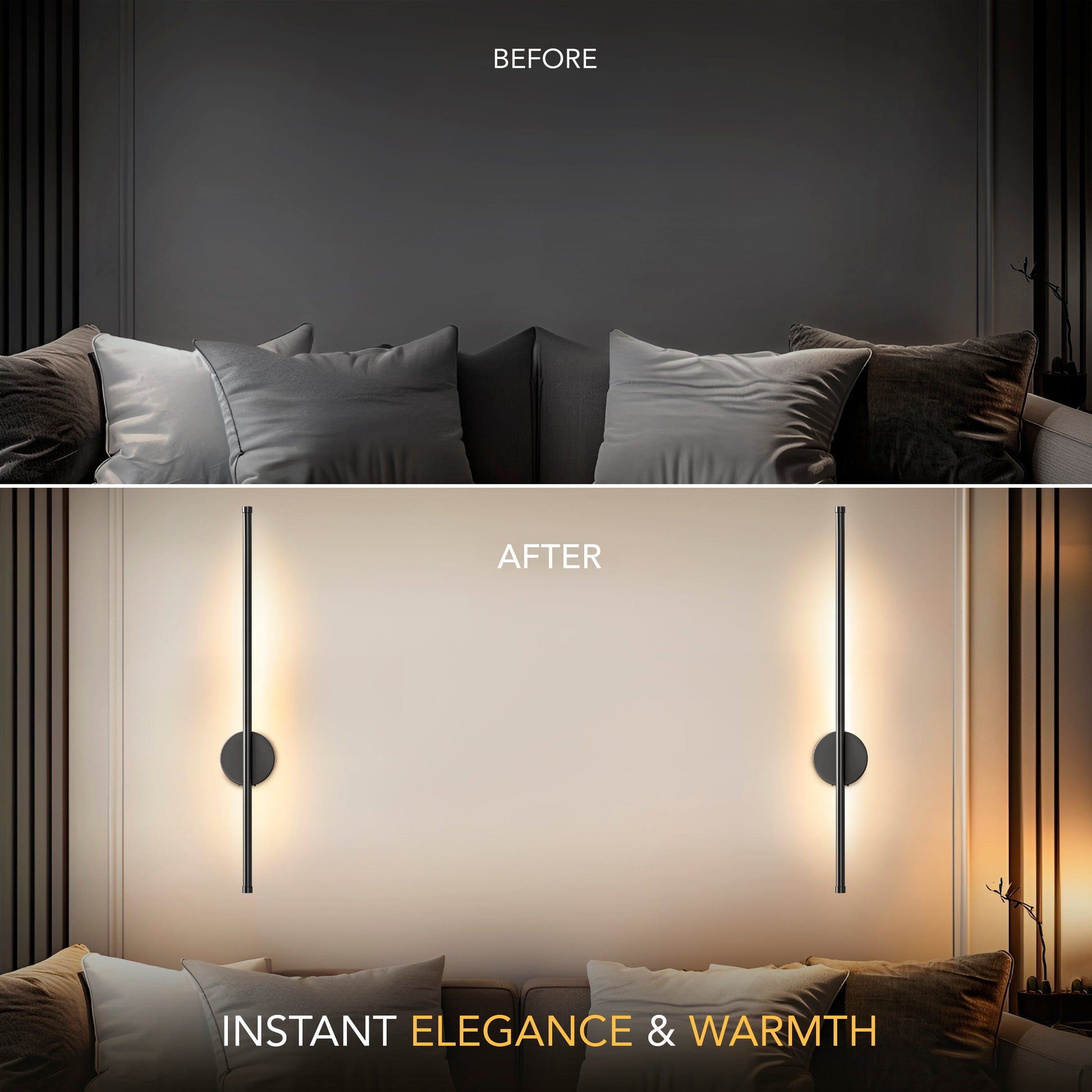 Contemporary Wireless Wall Lights | Adjustable Brightness Sconces for Indoor & Outdoor Versatility 7