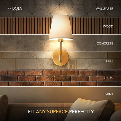 Contemporary Wireless Wall Sconce Lighting with Adjustable Brightness | Modern Design for Effortless Home Illumination 4