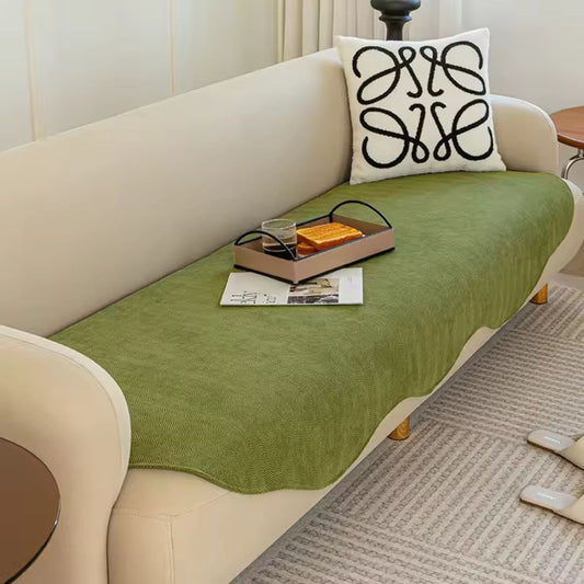 Contour Fit | Couch Cover with Plush Microfiber & Non-Slip Design | All-Season Protection for Your Living Room 1