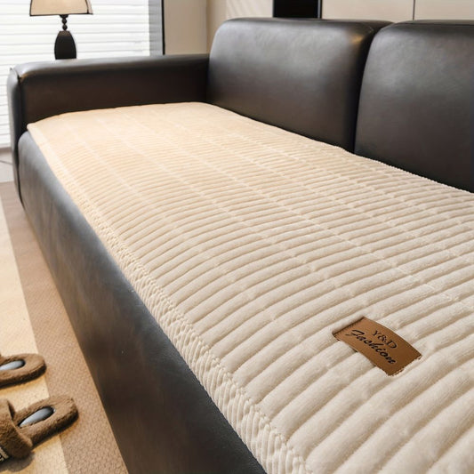 Cosy Collection | Quilted Couch Cover Protector with Soft Microfibre Blend | Stylish Sofa Protection for Pets and Comfort 0