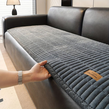 Cosy Collection | Quilted Couch Cover Protector with Soft Microfibre Blend | Stylish Sofa Protection for Pets and Comfort 2