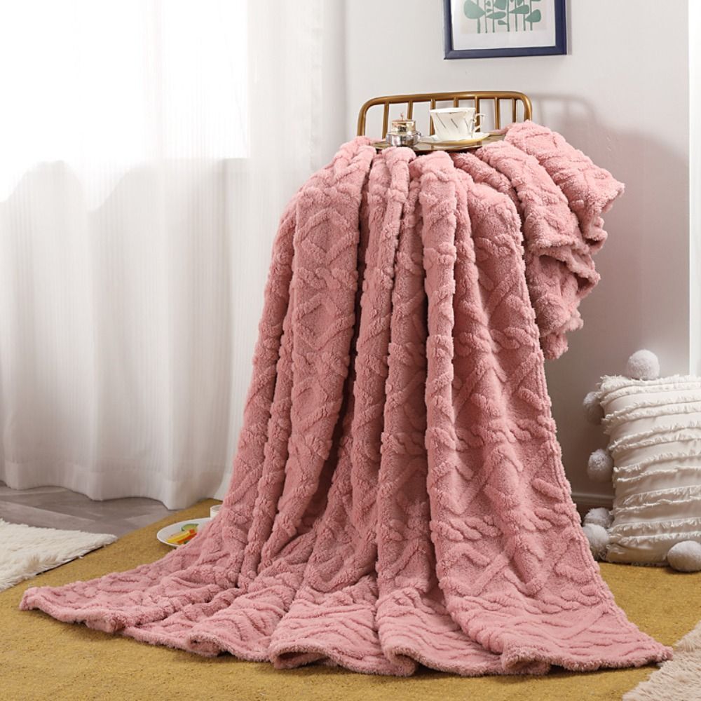 Cozy Haven | Plush Fleece Throw Blanket with Unique 3D Design | Ultimate Comfort for All Seasons 8
