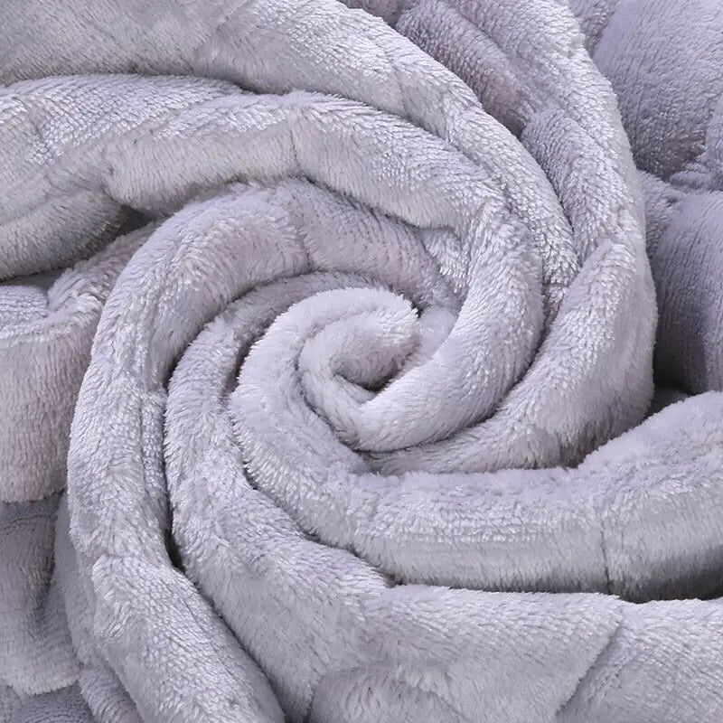 Cozy Home | Soft Flannel Sofa Cover with Anti-Slip Design | Warm Plush Protection for Your Furniture 3