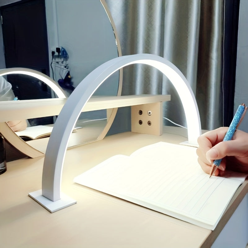 Crescent Moon | LED Desk Lamp with Adjustable Brightness & Color Temperature | Modern Metal Design for Eye-Care Illumination 0