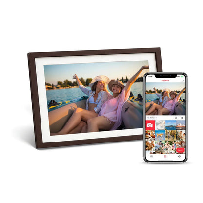 Digital Photo Frame | 15.6 Full HD Display with 32GB Storage | WiFi Enabled for Easy Sharing 15