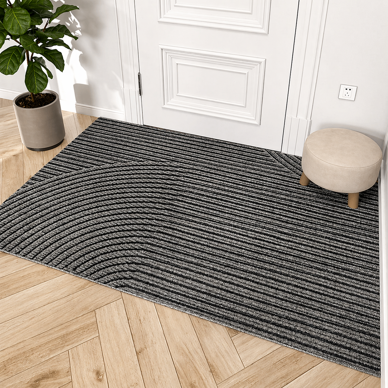 Durable Non-Slip Door Mat | Textured Outdoor Mat for Effortless Cleanliness 6