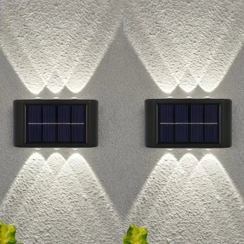 EcoBright Collection | Solar Wall Light Outdoor with Dusk to Dawn Sensor | Waterproof Design for Garden Illumination 2