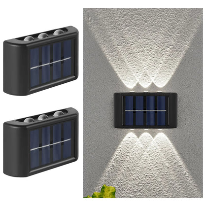 EcoBright Collection | Solar Wall Light Outdoor with Dusk to Dawn Sensor | Waterproof Design for Garden Illumination 7