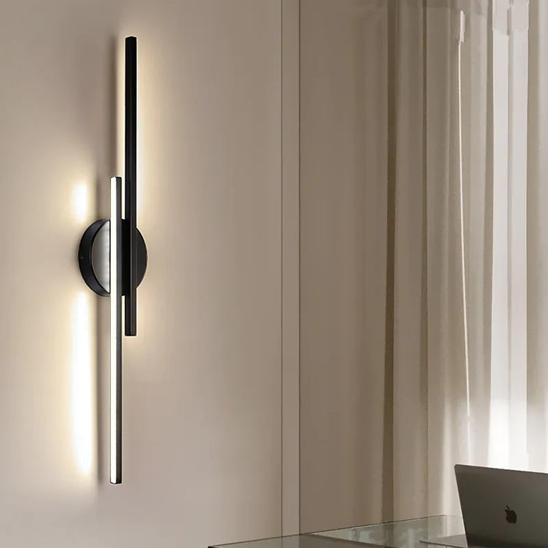 Elara Haus | Modern Nordic LED Wall Sconce with Adjustable Lighting | Stylish Metal Design for Elegant Ambience 4