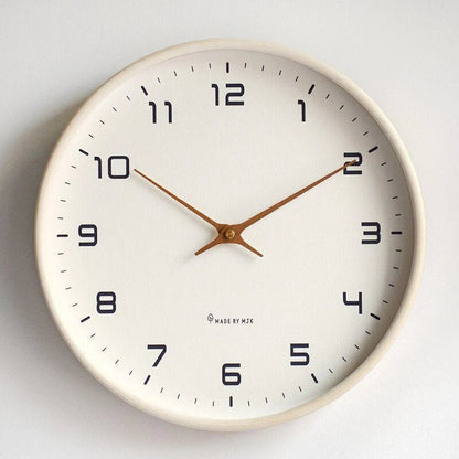 Elara Haus | Modern Wall Clock with Silent Sweep Mechanism | Solid Wood Design for Timeless Elegance 0