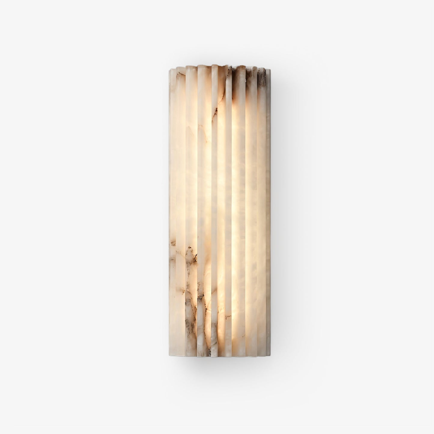 Elegant Alabaster Wall Sconce Light with Soft Glow Design | Ambient Lighting for Warm Atmosphere 0