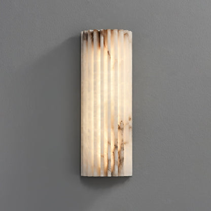 Elegant Alabaster Wall Sconce Light with Soft Glow Design | Ambient Lighting for Warm Atmosphere 10