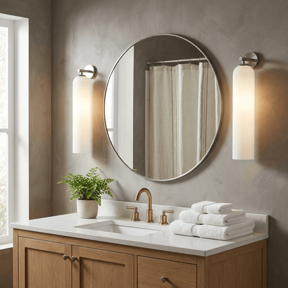 Elegant Art Glass | Wall Sconce Lighting with Unique Design | Soft Ambient Light for Home Decor 5