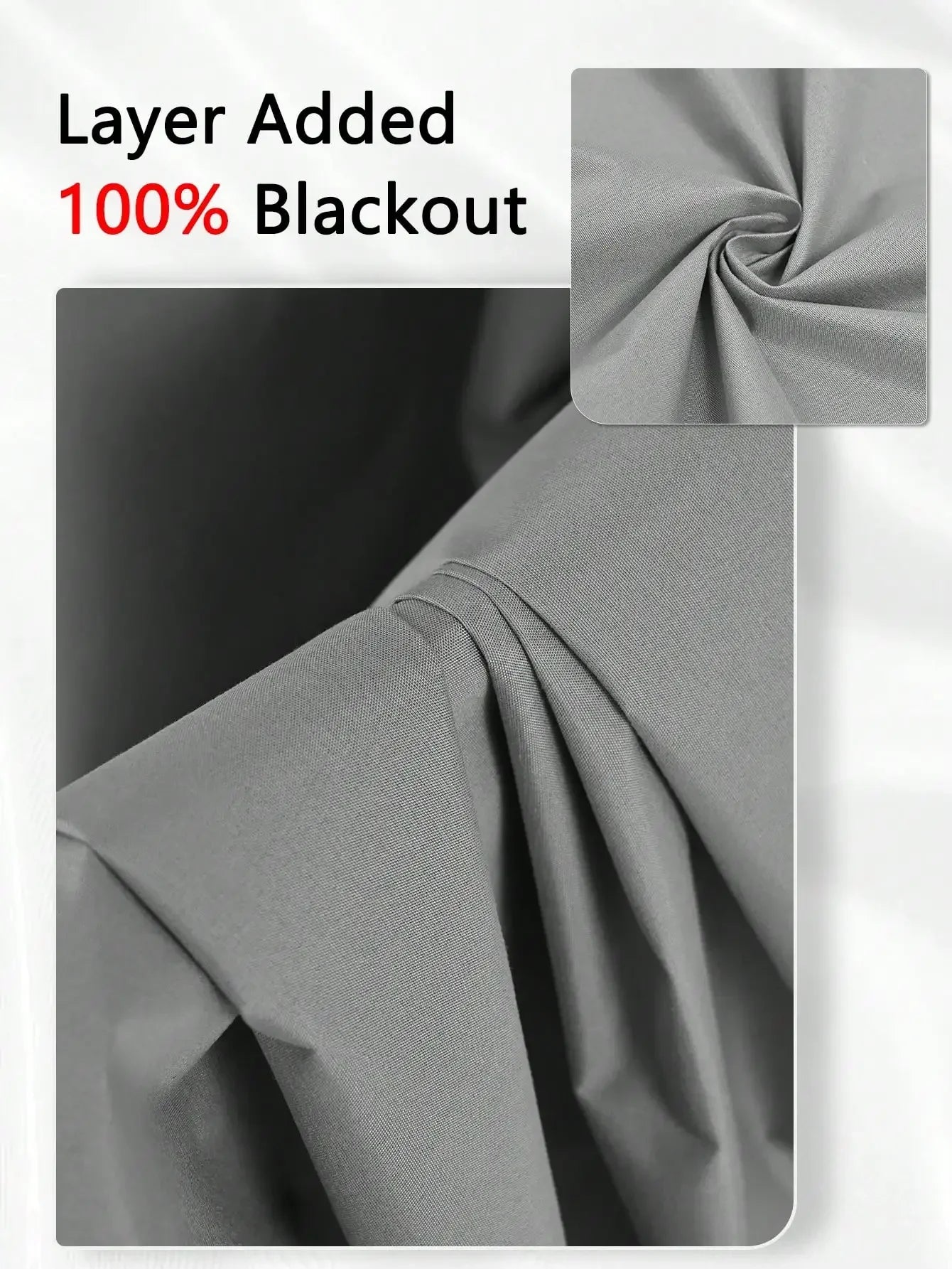 Elegant Blackout Curtains | Solid Blackout Drapes with Grommets | Total Privacy for Bedrooms and Living Rooms 4